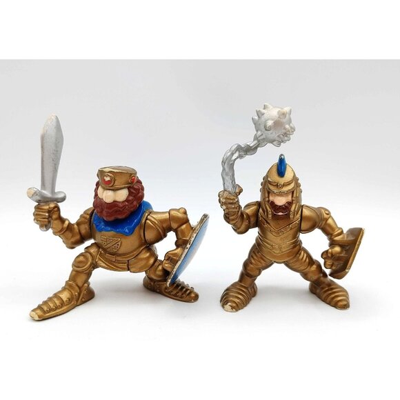 Fisher Price Great Adventures Castle Set of Two (2) Knights 1994 Vintage - Picture 1 of 4